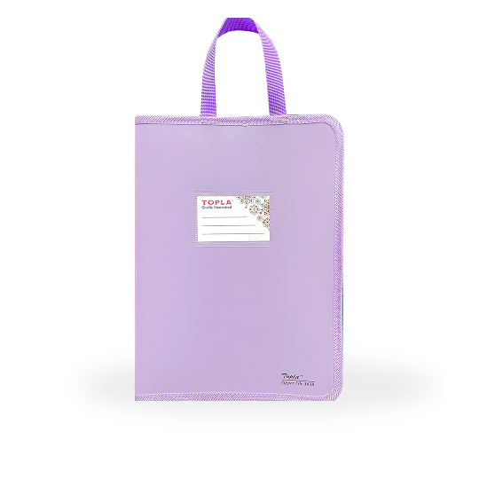Topla Zipper File 3838 Pastel - Pastel Ungu