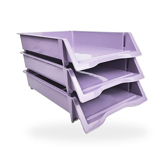 Topla Elevated Tray Pastel - Pastel Ungu