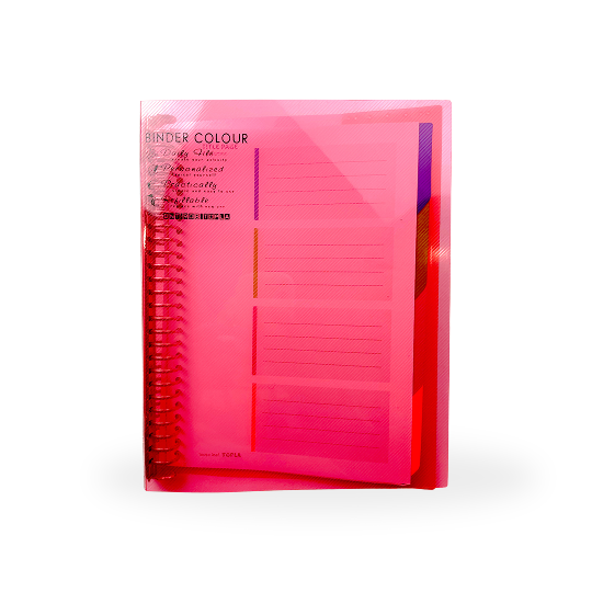 Topla Binder Note 908 - Merah