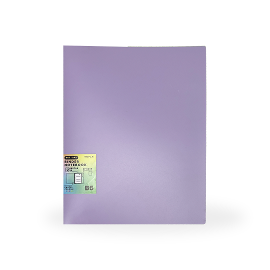 Topla Binder Note 909 Pastel - Pastel Ungu