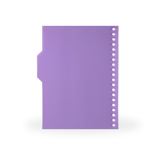 Topla Divider 101 Sisipan (A5) - Pastel Ungu