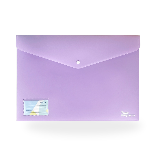 Topla File Bag 1090 Pastel - Pastel Ungu