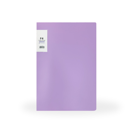 Topla Clear Holder 212 Pastel - 20 File - Pastel Ungu