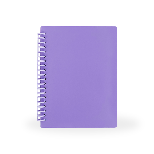 Topla Ring Cover Index Note 103 A5 - Pastel Ungu